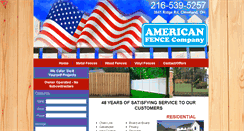 Desktop Screenshot of american-fenceco.com